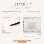 Personalized Bridal Scrapbook with Foil Accents