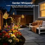 Solar Watering Can with LED Lights for Garden