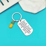 Ximalun IVF Pineapple Keyring for Women