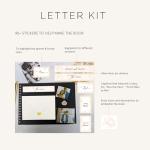 Personalized Bridal Scrapbook with Foil Accents