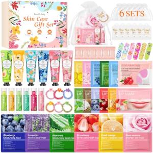 60-Piece Pamper Set for Women: Skincare & More
