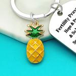 Ximalun IVF Pineapple Keyring for Women
