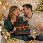 Gourmet Chocolate Gift Box with Heartfelt Message