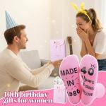 Personalized 40th Birthday Socks with Keyring Gift