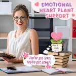 Handmade Crochet Heart Flower Gift for 40th Birthday