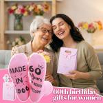 Personalized 60th Birthday Gift Set for Women