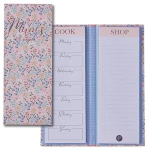 Floral Meal Planner Notepad - Perfect Gift for Mum