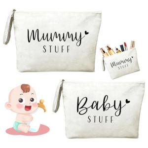 Mum to Be Canvas Bag Set - 2 Pieces