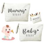 Mum to Be Canvas Bag Set - 2 Pieces