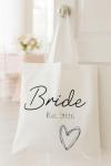 Bride Tote Bag for Wedding and Bridal Events