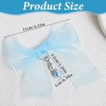 Stunning Blue Bridal Bouquet Charm for Weddings