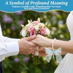 Stunning Blue Bridal Bouquet Charm for Weddings