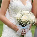 Stunning Blue Bridal Bouquet Charm for Weddings