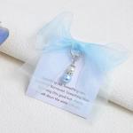 Stunning Blue Bridal Bouquet Charm for Weddings