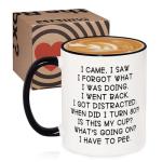 Funny 80th Birthday Mug for Men and Women