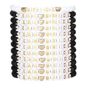 Team Bride Bracelets Set for Wedding Fun