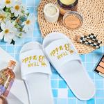 Bridesmaid Team Bride Disposable Spa Slippers - 12 Pairs