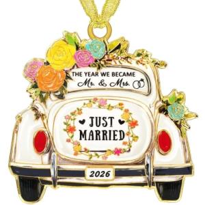 Just Married Wedding Decorations for Couples