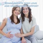 Rainbow Moonstone Bracelet for Expecting Moms