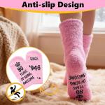 80th Birthday Socks for Women - Unique Gift
