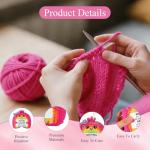 Rainbow Pocket Hug Crochet Gift for Support