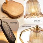 Gold Candle Warmer Lamp with Dimmer and Timer