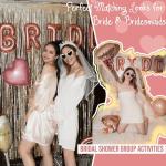 Pearl Bridal Bow Veil for Engagement Gifts