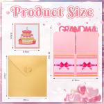 Sweet Pop-Up Birthday Card for Grandma