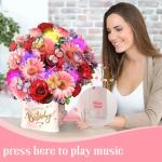 3D Musical Birthday Bouquet Card with Lights