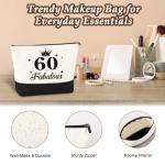 Vintage 1966 Tote & Makeup Bag Set for 60th Birthday