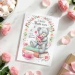 Cute Teddy Bear Birthday Card for Mum