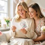 Cute Teddy Bear Birthday Card for Mum