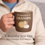 Funny Coffee Mugs for New Grandparents Gift