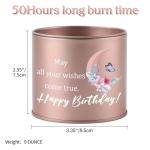 Birthday Scented Candle Gift for Her 255g