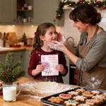 Floral Birthday Card for Her with Keychain