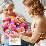 3D Musical Birthday Bouquet Card with Lights