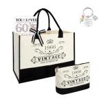 60th Birthday Gift Set for Women - Tote & Accessories