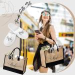Bride Tote Bag and Slippers Set for Parties