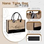 Bride Tote Bag and Slippers Set for Parties