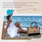 Bride Tote Bag and Slippers Set for Parties