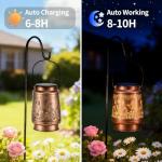 Hummingbird Solar Garden Lights for Outdoor Decor