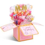 3D Musical Birthday Card with LED Candle Lights