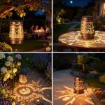 Hummingbird Solar Garden Lights for Outdoor Decor