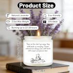 Lavender Scented Memorial Candle for Loved Ones