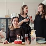 Witty 40th Birthday Wine Drawstring Gift Bag