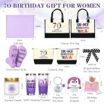 Unique 70th Birthday Gift Set for Women