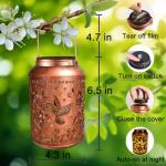 Hummingbird Solar Lanterns for Outdoor Decor