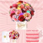 3D Musical Birthday Bouquet Card with Lights