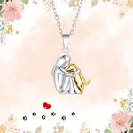 Dog Lover Pendant Necklace - Meaningful Gift for Her