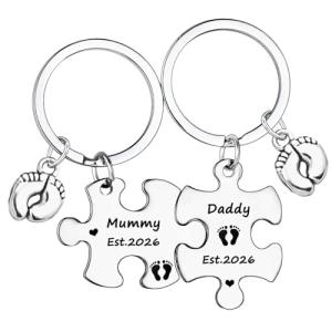 Cute Keyrings for New Parents and Pregnancy Announcements